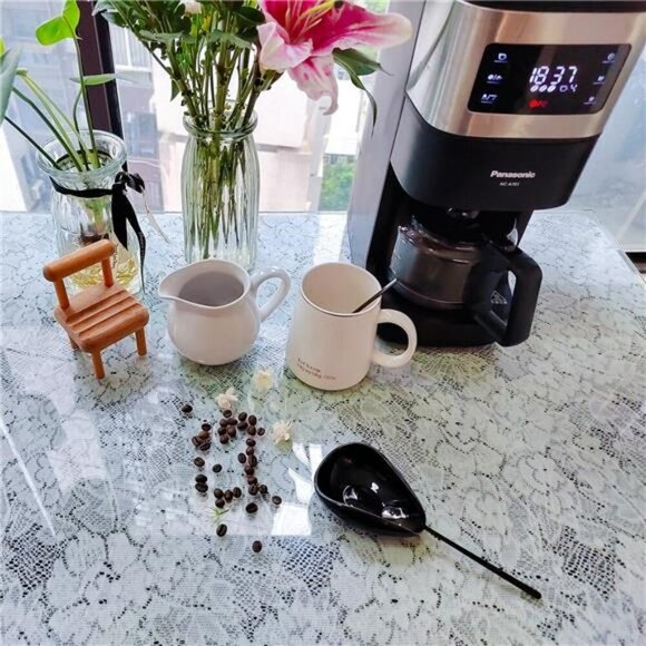 Ceramic Coffee Spoon Rest Mini Holder for Coffee Bar Station Decor Accessory - Picture 7 of 8